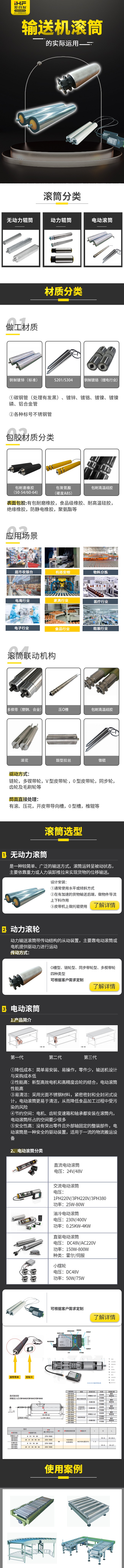 「產(chǎn)品知識(shí)」輸送機(jī)滾筒的實(shí)際運(yùn)用，你知道嗎?