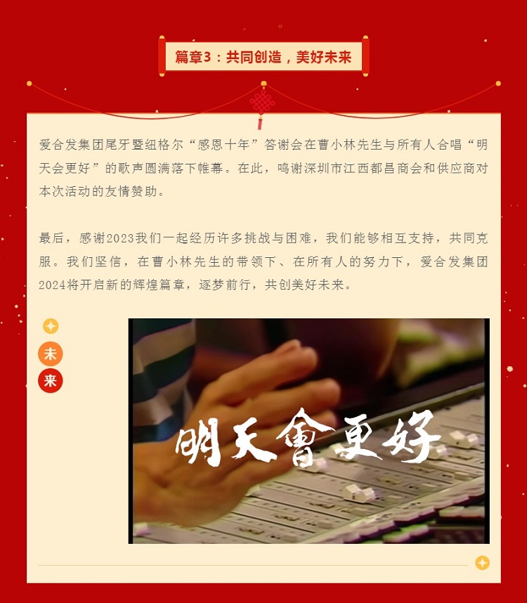 篇章3：共同創(chuàng)造，美好未來