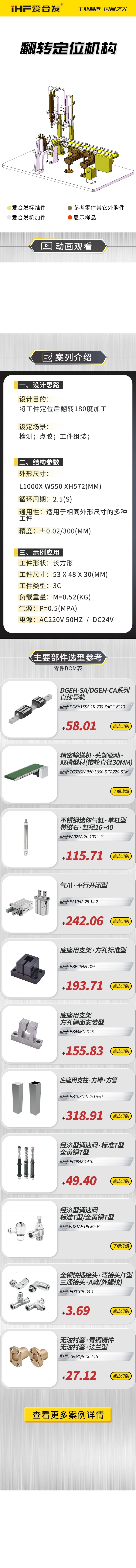 案例剖析：愛合發(fā)翻轉(zhuǎn)定位機構(gòu)！